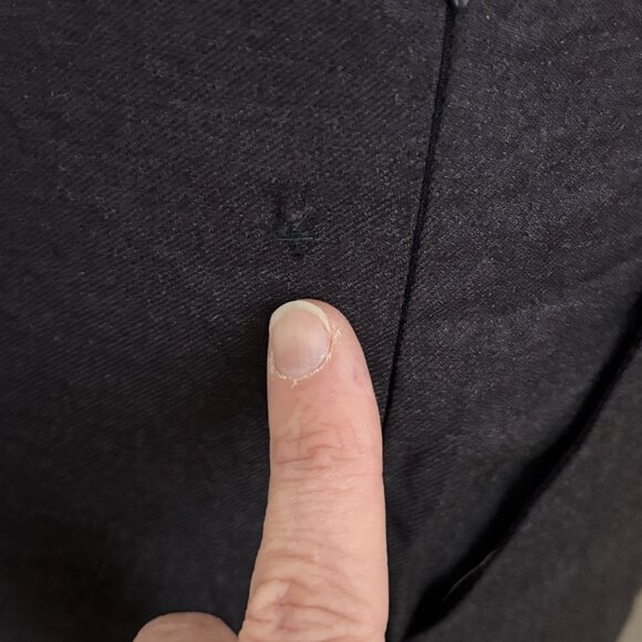 RACHEL COMEY Wool Blend High Rise Cropped Trouser Pants in Dark Gray SZ 4 - Picture 7 of 12